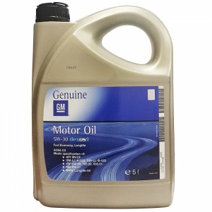 Synthetic oil GM 5W30 DEXOS2 5L