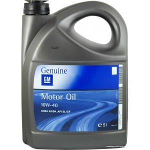 Semi-synthetic oil GM 10W40 MOTOROIL 5L