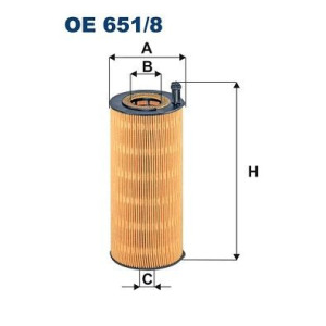 &Ouml;ljynsuodatin FILTRON OE 651/8