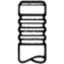 Exhaust Valve TRW Engine Component 105-35654