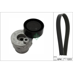 Поликлиновой ременный комплект Schaeffler INA 529 0009 10