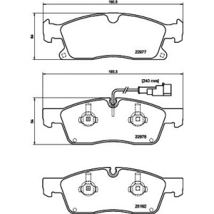 Brake Pad Set, disc brake HELLA 8DB 355 039-871