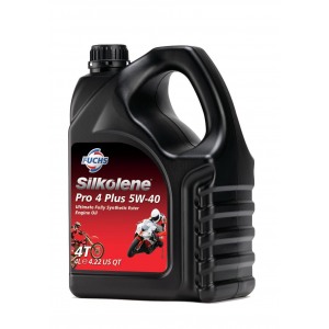 4-stroke synthetic oil FUCHS SILKOLENE PRO4 PLUS 5W40 4L