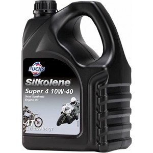 4-stroke semi-synthetic oil FUCHS SILKOLENE SUPER4 10W40 4L