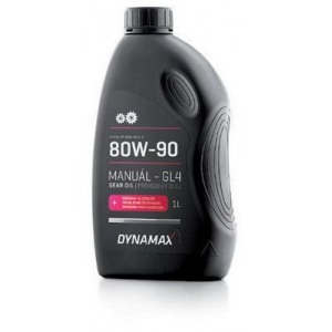 Трансмиссионное масло 80W-90 GL4 1L DYNAMAX 501624