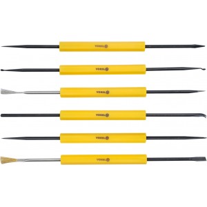 VOREL 79398 Soldering Tool Set, 6 pcs, 179 mm