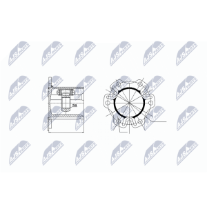 Joint Kit, drive shaft NTY NPW-AU-003