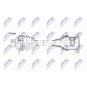 Приводной вал NTY NPW-AU-008