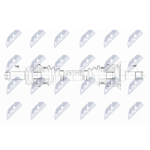 Приводной вал NTY NPW-BM-069