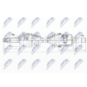 Приводной вал NTY NPW-FR-073