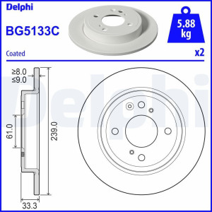 Piduriketas DELPHI BG5133C