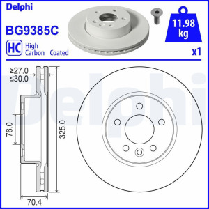 Piduriketas DELPHI BG9385C