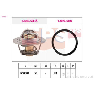 Termostaatti, jäähdytysneste EPS 1.880.543