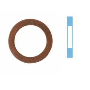 Seal Ring, oil drain plug CORTECO 005569S
