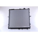 Radiator, engine cooling NISSENS 66642