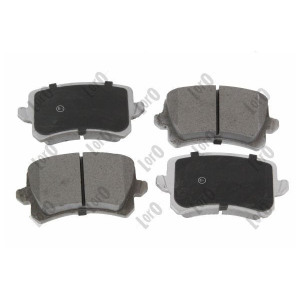 Комплект тормозных колодок, дисковый тормоз ABAKUS 231-02-006