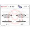 Piduriklotsi komplekt,ketaspidur BREMBO P 85 127