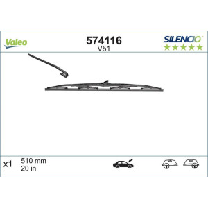 Щетка стеклоочистителя VALEO 574116