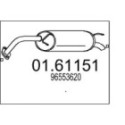 Rear Muffler MTS 01.61151