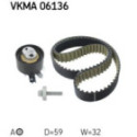 Комплект ремня ГРМ SKF VKMA 06136