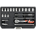 YT-14491 Tööriistakomplekt 20 tk 1/4" CrV YATO