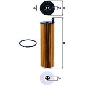 Oil Filter KNECHT OX 823/6D