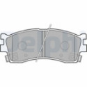 Brake Pad Set, disc brake DELPHI LP1702