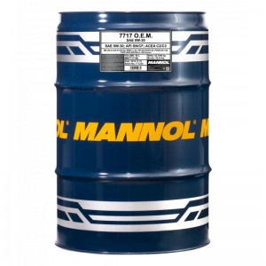 Täissünteetiline mootoriõli Mannol 7717 OEM 60L 0W30 Mercedes-Benz 