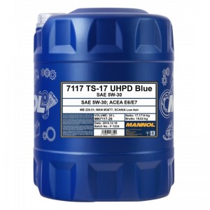 Синтетическое масло MANNOL TS-17 UHPD Blue 5W30 20L