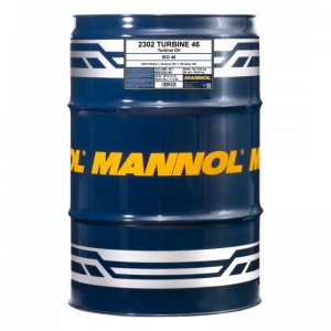 Турбинное масло MANNOL Turbine 46 60L