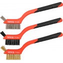 YT-6351 Wire brush set 3pcs YATO