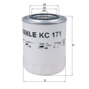 Fuel Filter MAHLE KC 171
