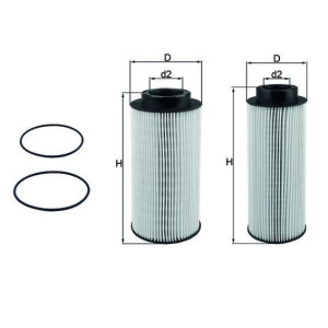 Polttoainesuodatin MAHLE KX 439KIT