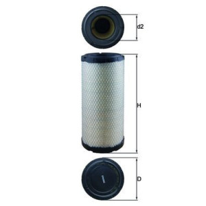 Ilmansuodatin MAHLE LX 1241