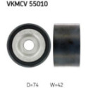 Паразитный / ведущий ролик, поликлиновой ремень SKF VKMCV 55010