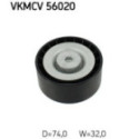 Паразитный / ведущий ролик, поликлиновой ремень SKF VKMCV 56020