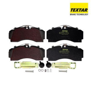 Brake Pad Set, disc brake TEXTAR 2933101