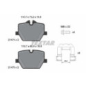 Brake Pad Set, disc brake TEXTAR 2147401