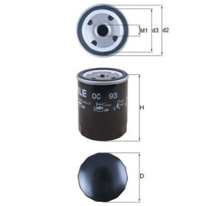 Oil Filter KNECHT OC 93