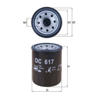 Oil Filter KNECHT OC 617