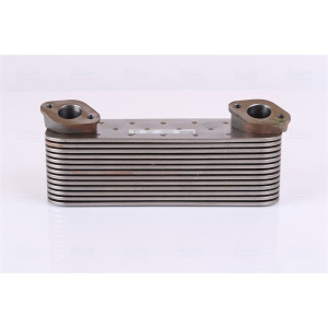 Oil Cooler, engine oil NISSENS 90756