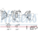 Компрессор, наддув NISSENS 93760