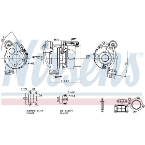 Charger, charging (supercharged/turbocharged) NISSENS 93760