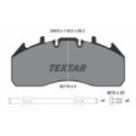 Brake Pad Set, disc brake TEXTAR 2917402