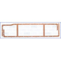 Gasket, oil sump AJUSA 14098000