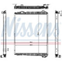 Radiator, engine cooling NISSENS 606323