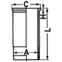 Silindrihülss KOLBENSCHMIDT 89856111