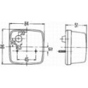 Фонарь указателя поворота HELLA 2BE 003 014-251