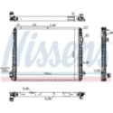 Радиатор, охлаждение двигателя NISSENS 606322