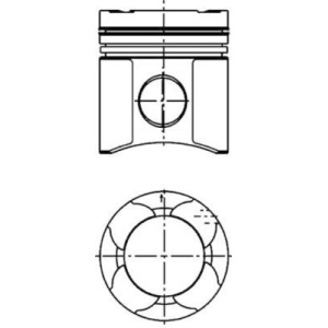 Piston KOLBENSCHMIDT 99330600